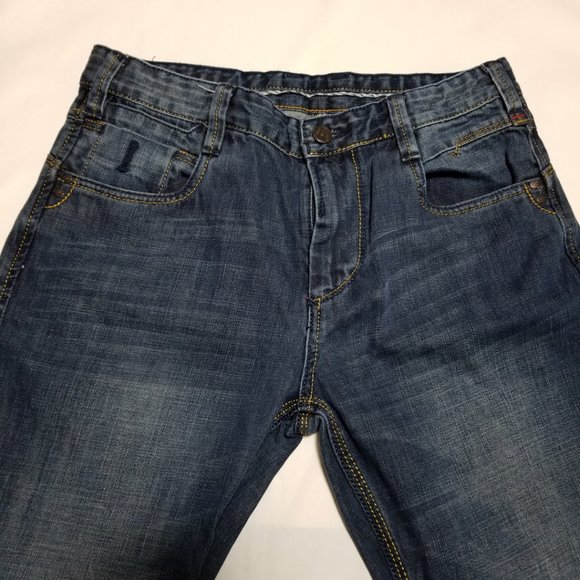 Indicode Dark Wash Mid Rise Straight Leg Jeans - Picture 3 of 7